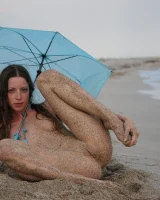 Outdoor Girls in Nature - 28-0028-katya-sea